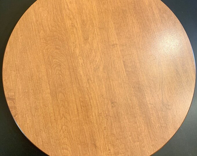 TELL City Chair Company LAZY SUSAN Wood Turntable Almost 20 Diameter