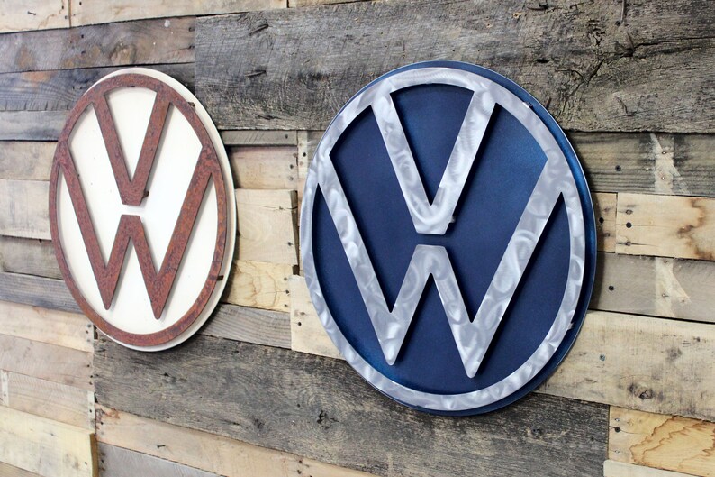 Volkswagen Metal Art VW Metal Sign VW Wall Decor Etsy