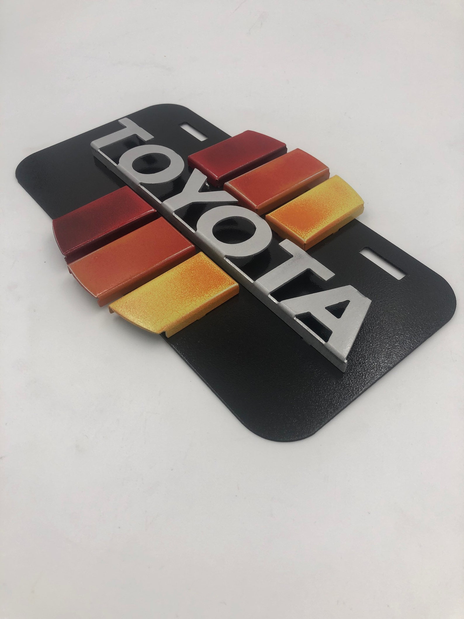 Toyota License Plate Custom License Plate Metal License Etsy