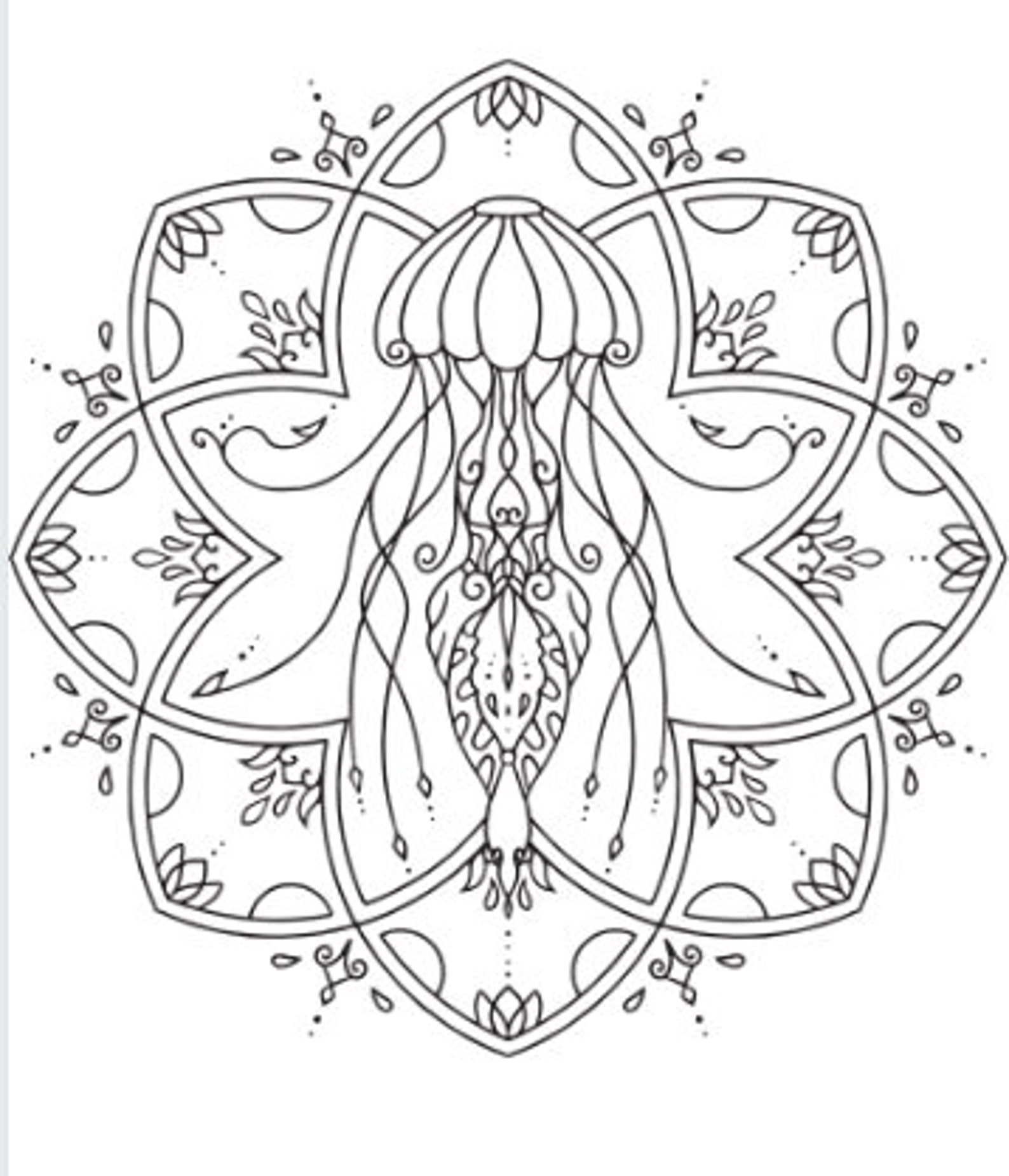 21 Mandala Animal coloring Pages | Etsy