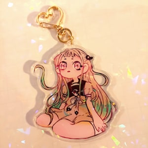 Nene Yashiro Schlüsselanhänger - Toilet Bound Hanako Kun - Fanart - 8 cm Acryl Schlüsselanhänger - Charms