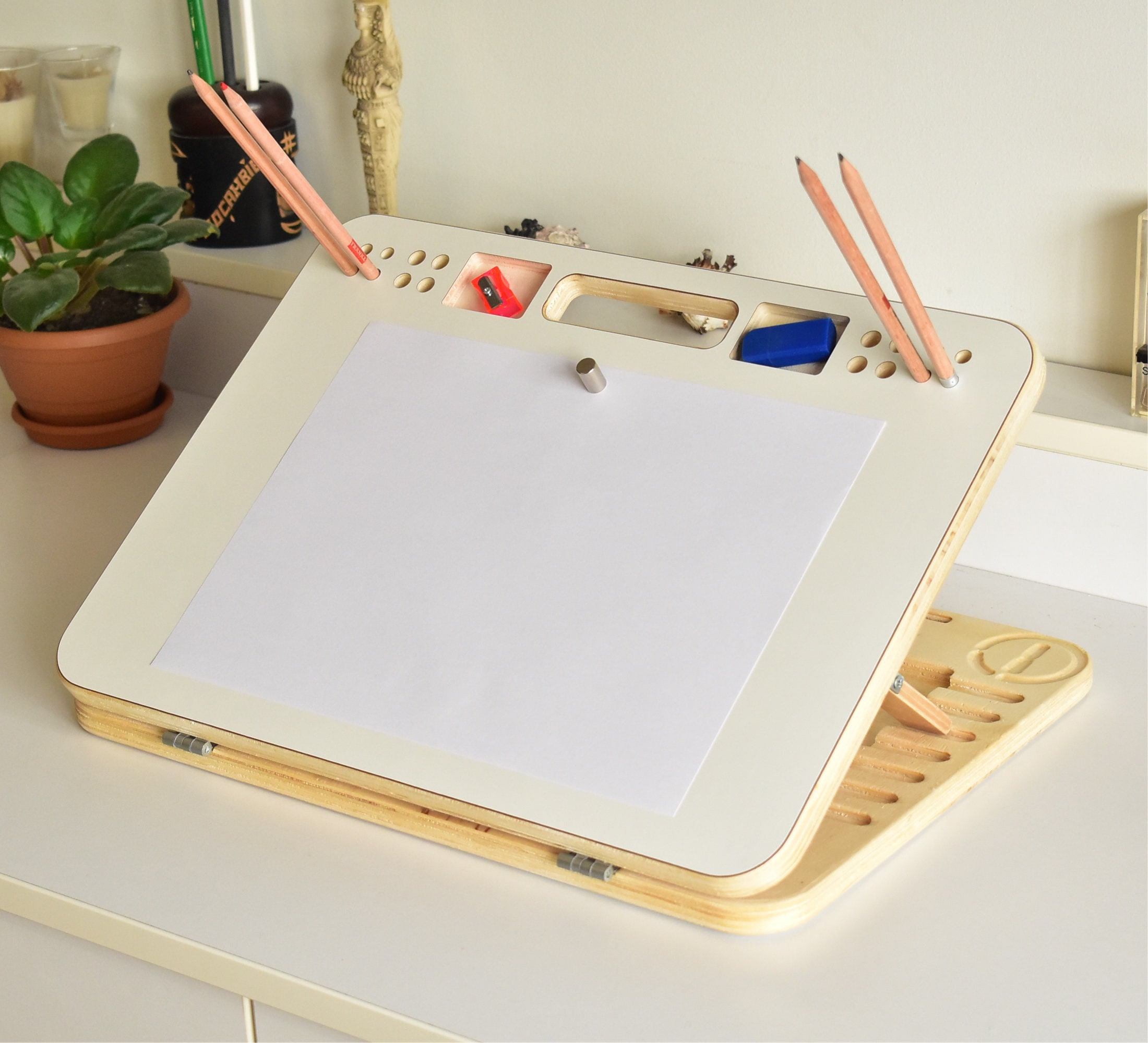 homemade portable drawing board desk - Pesquisa Google, Wood