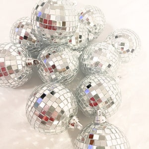 disco ball ornament | 2.5 “ disco ball | disco ball decor