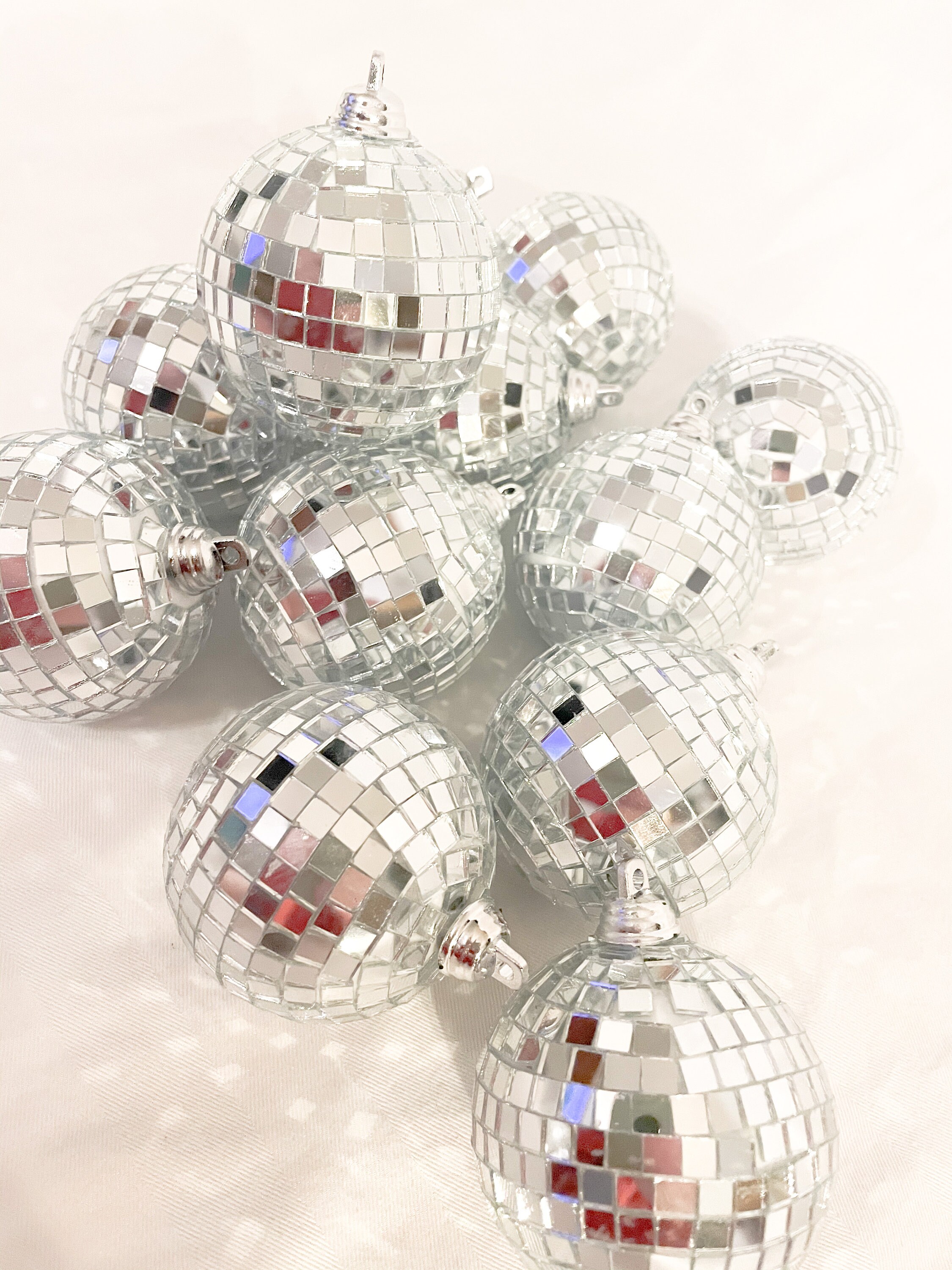 Disco Ball Ornament 2.5 Disco Ball Disco Ball Decor Etsy