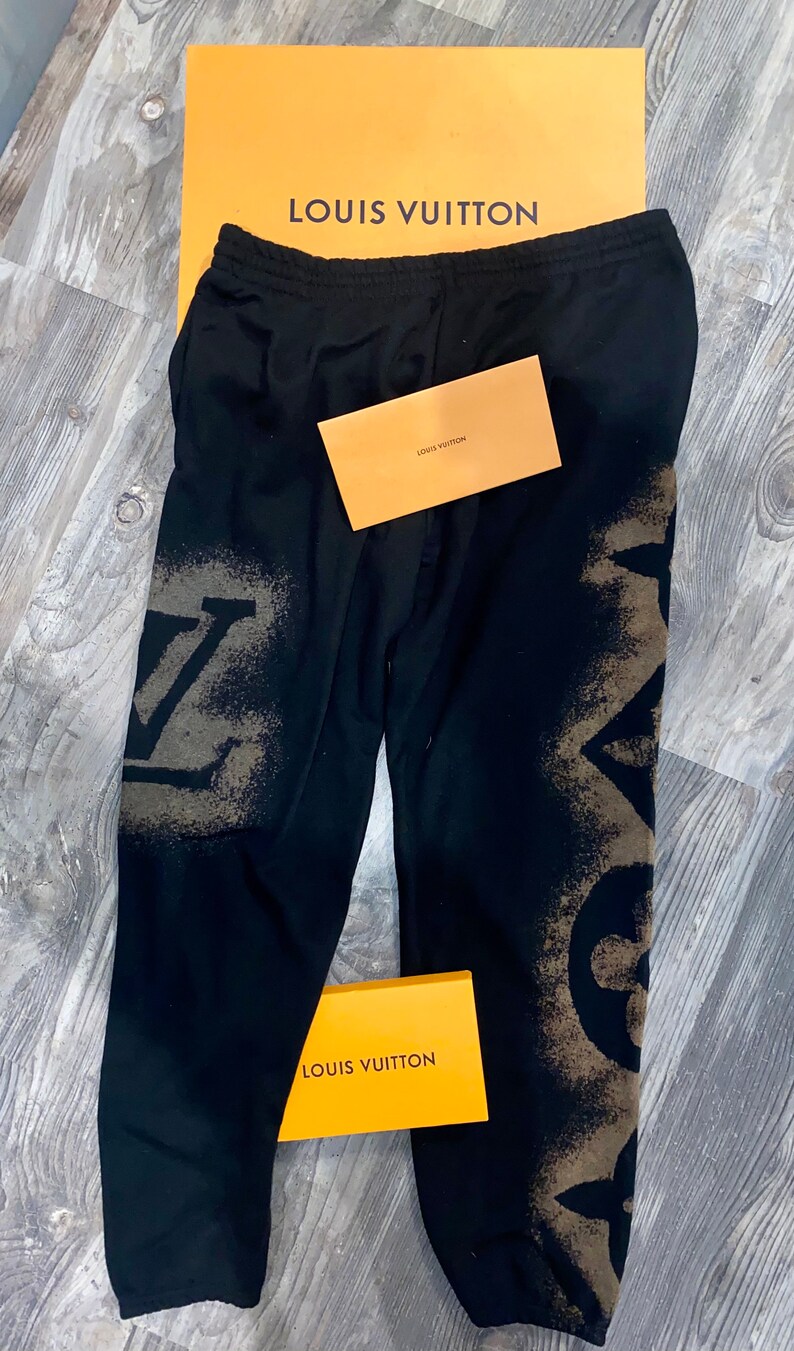 louis vuitton monogram sweatpants