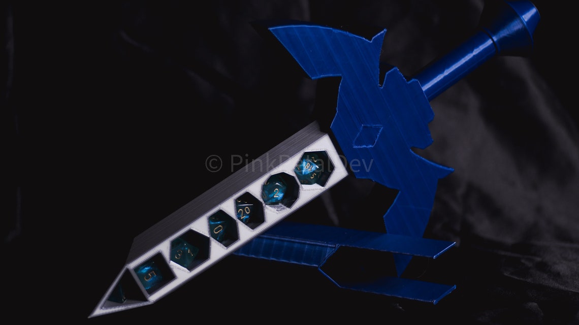 Mastery Sword Dice Daggers Dnd/tabletop Dice Holder RPG Etsy