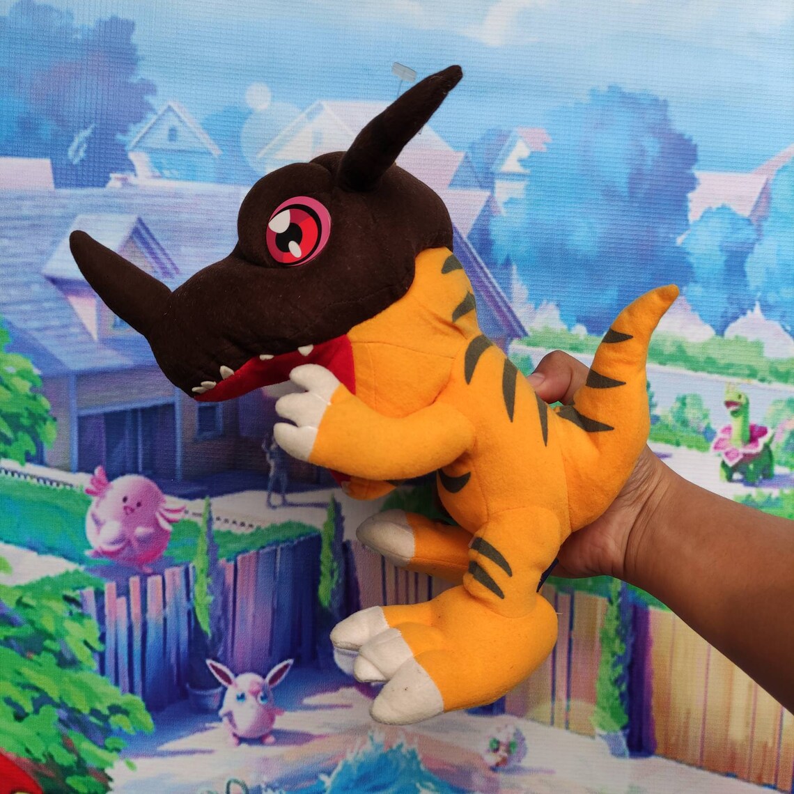 greymon plush