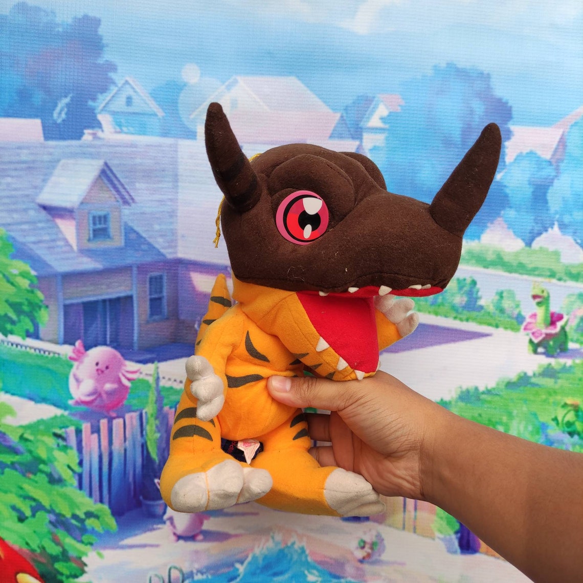 greymon plush