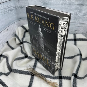 Babel -  R. F. Kuang US Hardback stencil custom book sprayed edges book lover gift