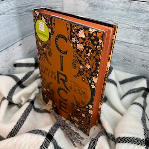 Circe- Madeline Miller UK Hardback copper custom book sprayed edges book lover gift