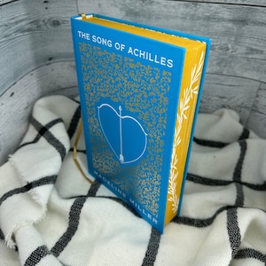 Song of Achilles- Madeline Miller 10th Anniversary Uk hardback edition STENCILED *read description*