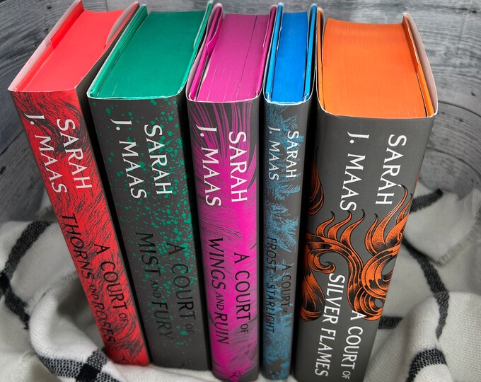 A Court of Thorns and Roses Series Sarah J Maas New US Hardbacks Custom