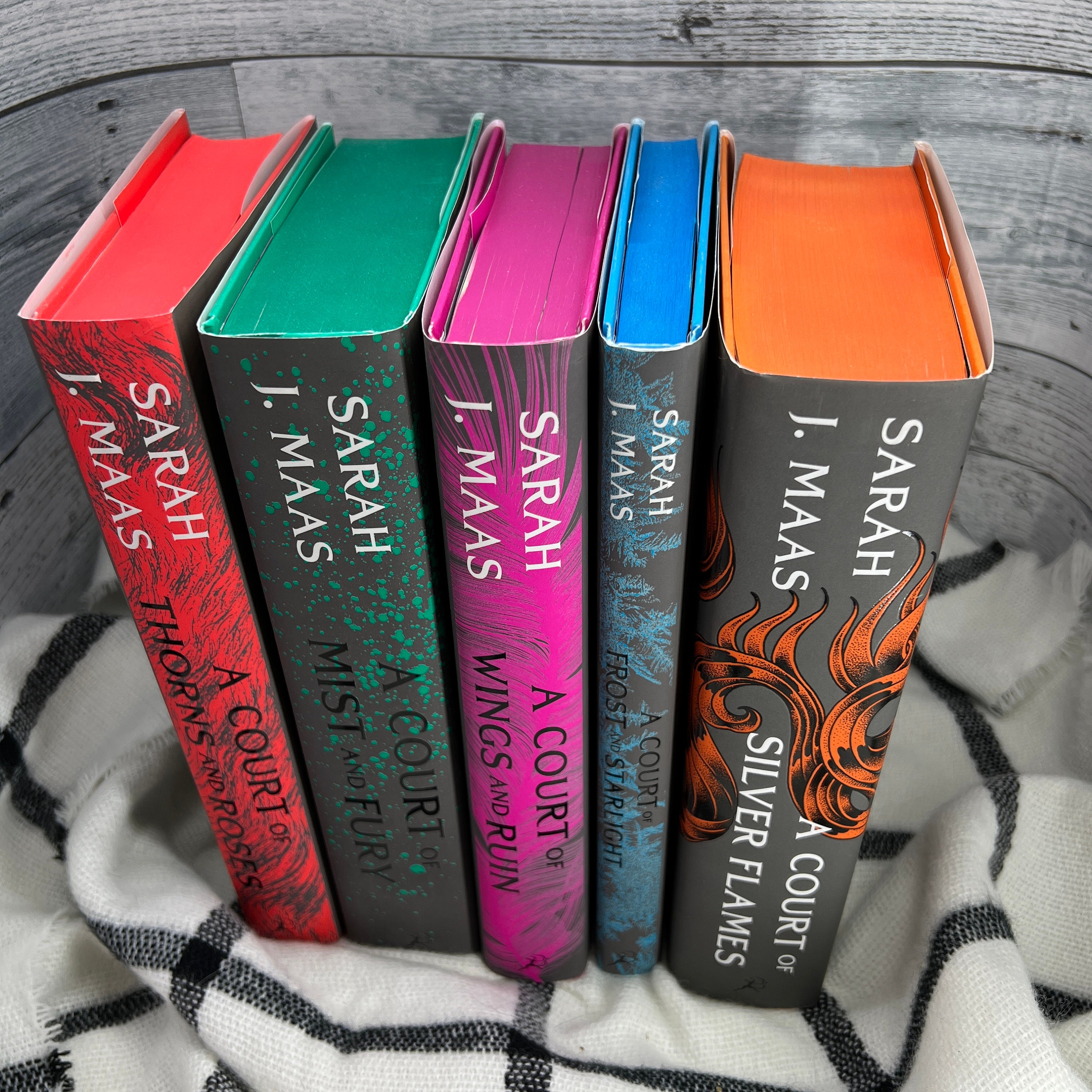 A Court Of Thorns And Roses Series Sarah J Maas New Us Etsy Uk
