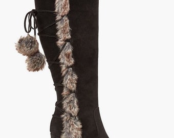 fur boots uk