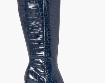 real leather thigh high boots uk