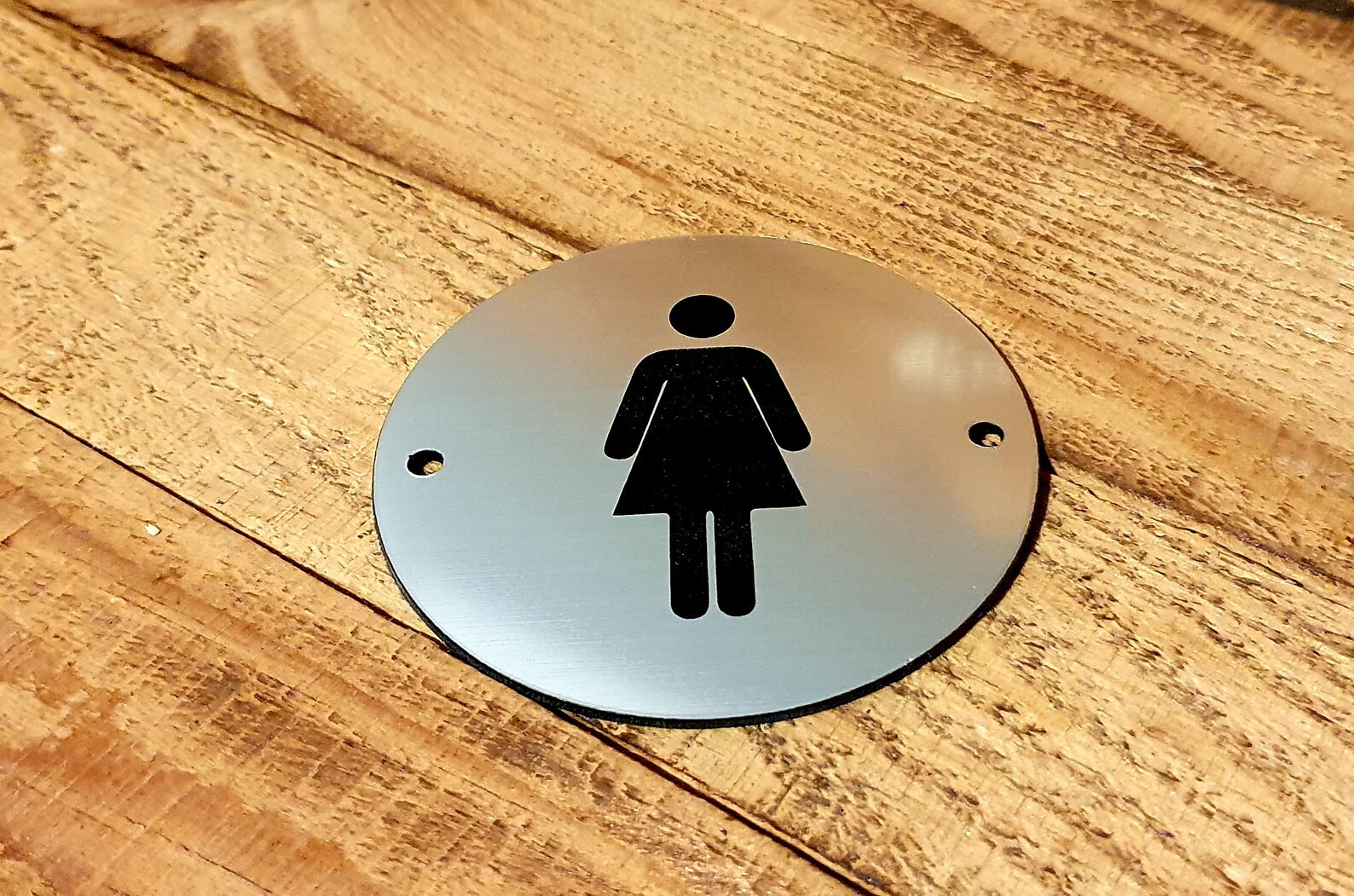 Acrylic Toilet Door Sign WC Loo Male Female Unisex Non Binary Etsy