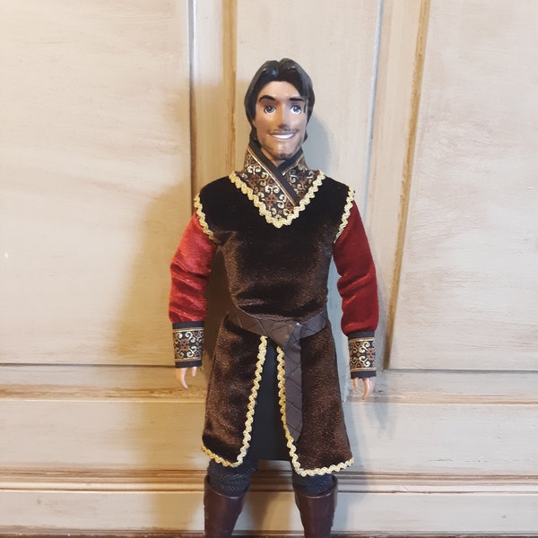 King's Royal Garb, Celtic Brown and Red Ken Doll Tunic