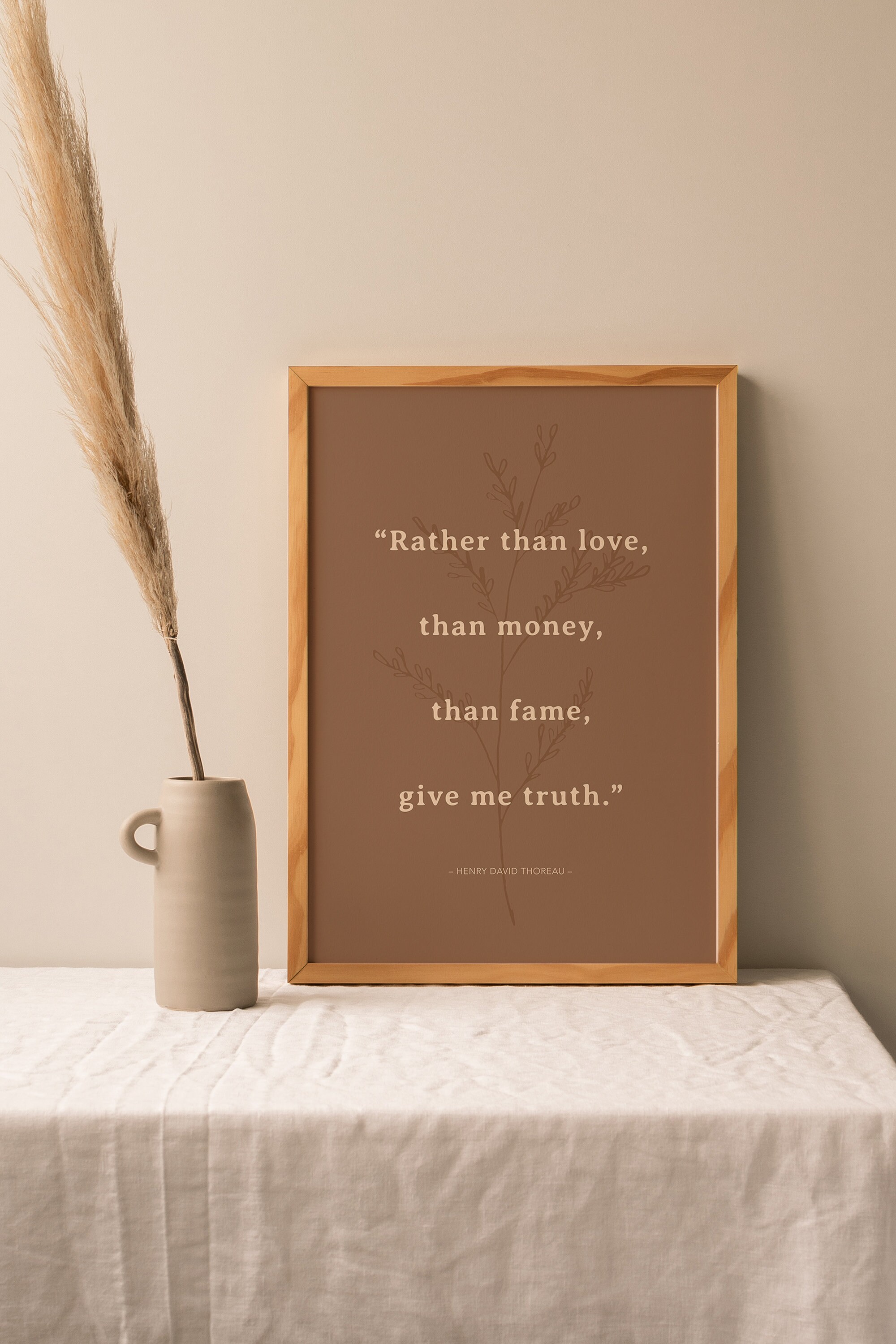 Inspirational Thoreau Quote Print Walden Book Poster - Etsy