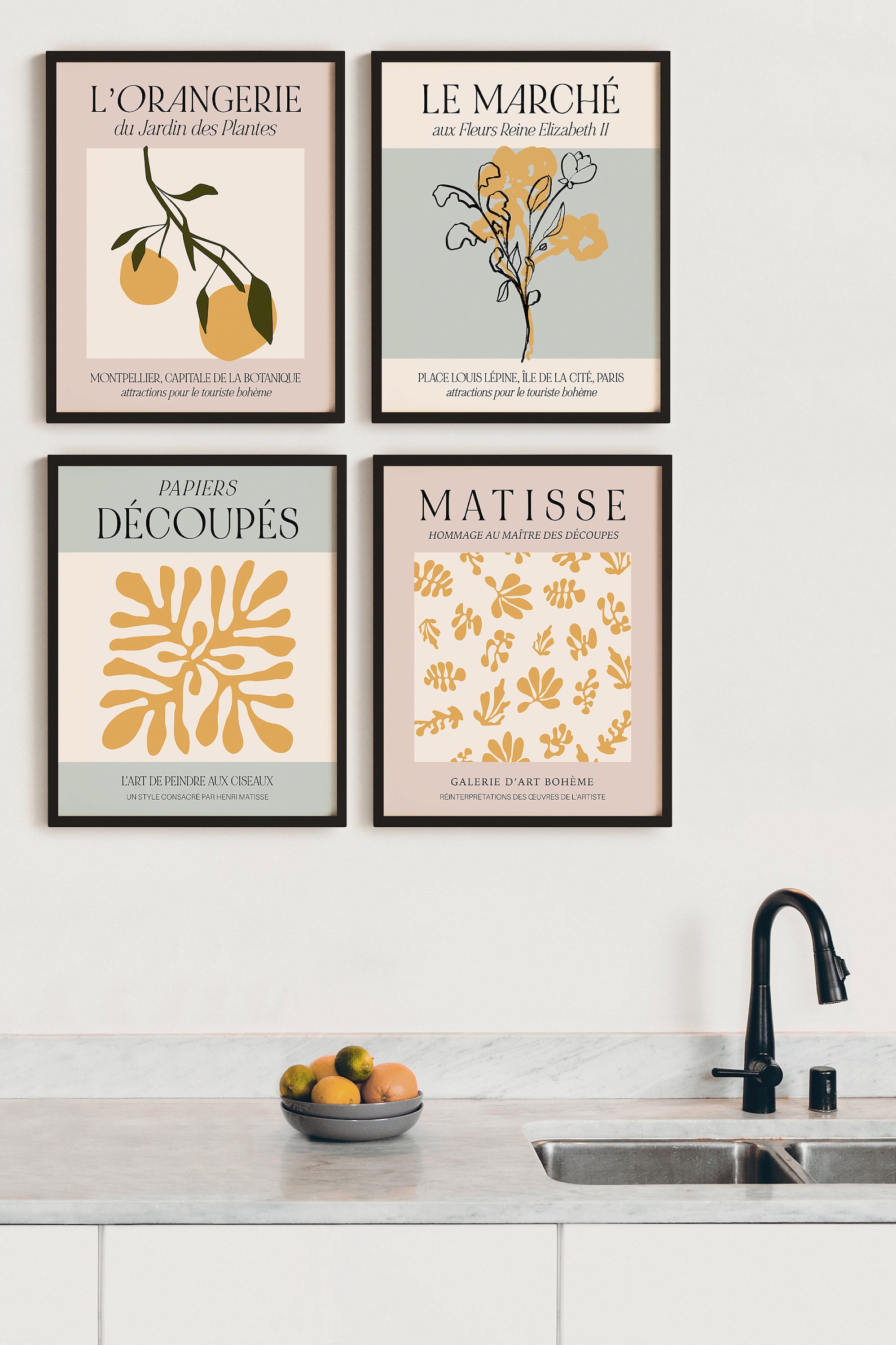 Printable Kitchen Wall Art Museum Poster Les Oranges Art - Etsy