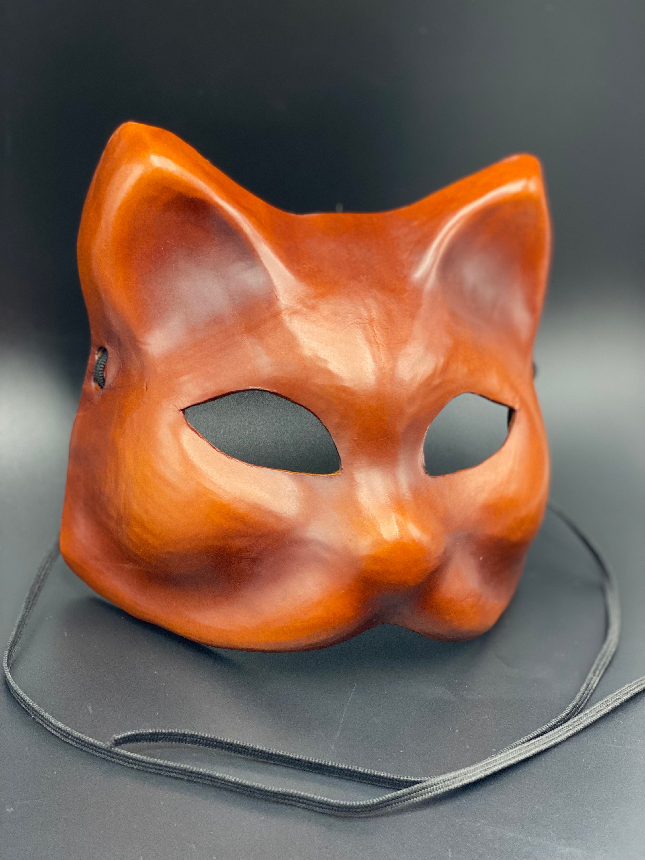 Eva Foam Cat Mask/ Therian Mask Pdf Pattern Guide Step by Step PDF