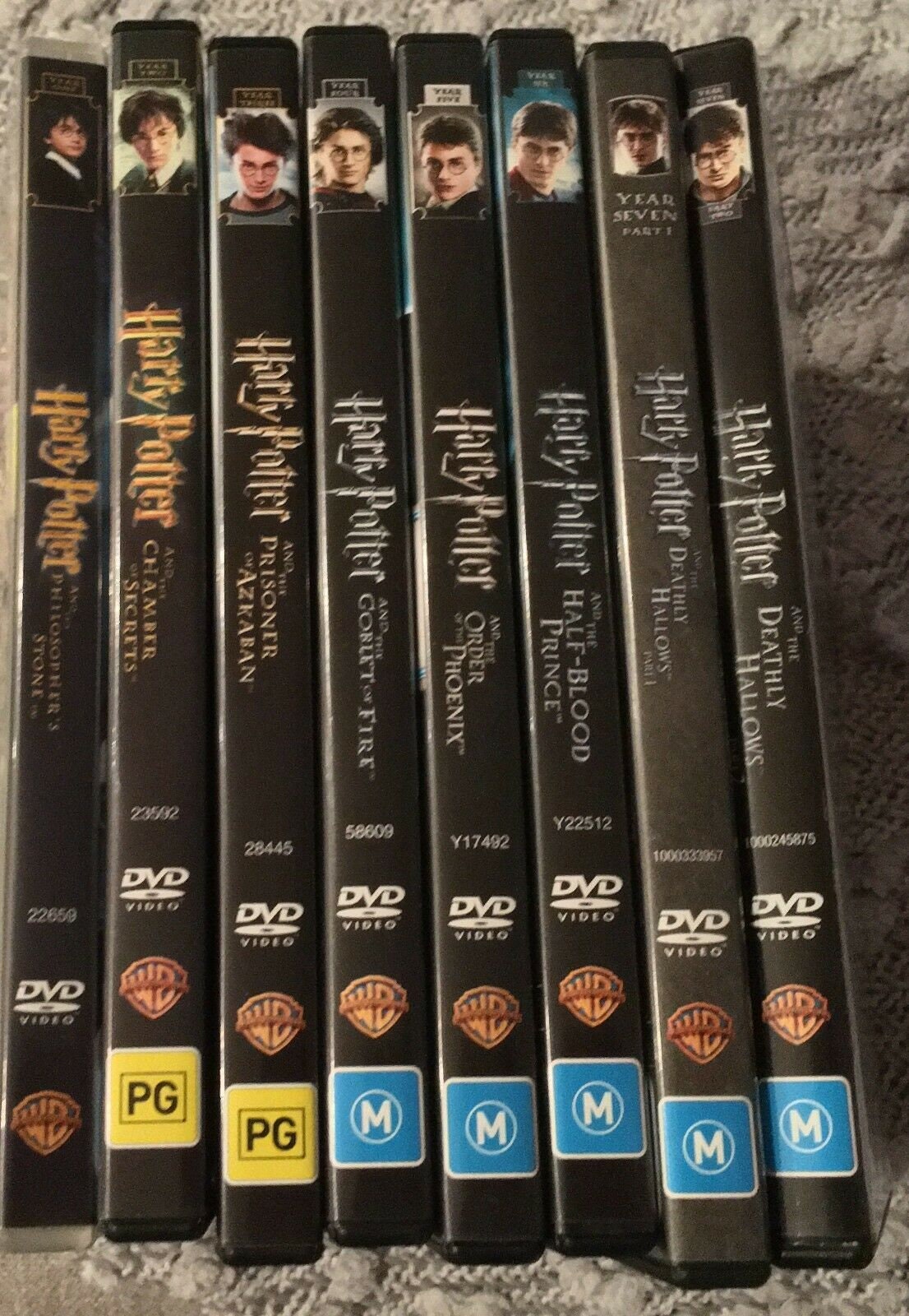 Harry Potter Collectors Box Set Complete 8 Film Collection DVD