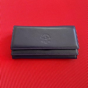 Nappaleder Damen Geldbörse, Weiches Portemonnaie, Große Brieftasche, vielen Fächern Geldbeutel, Frauen Weihnachtsgeschenk, Mutter Geschenk