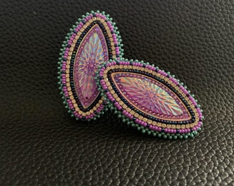 ojibwe beaded earrings