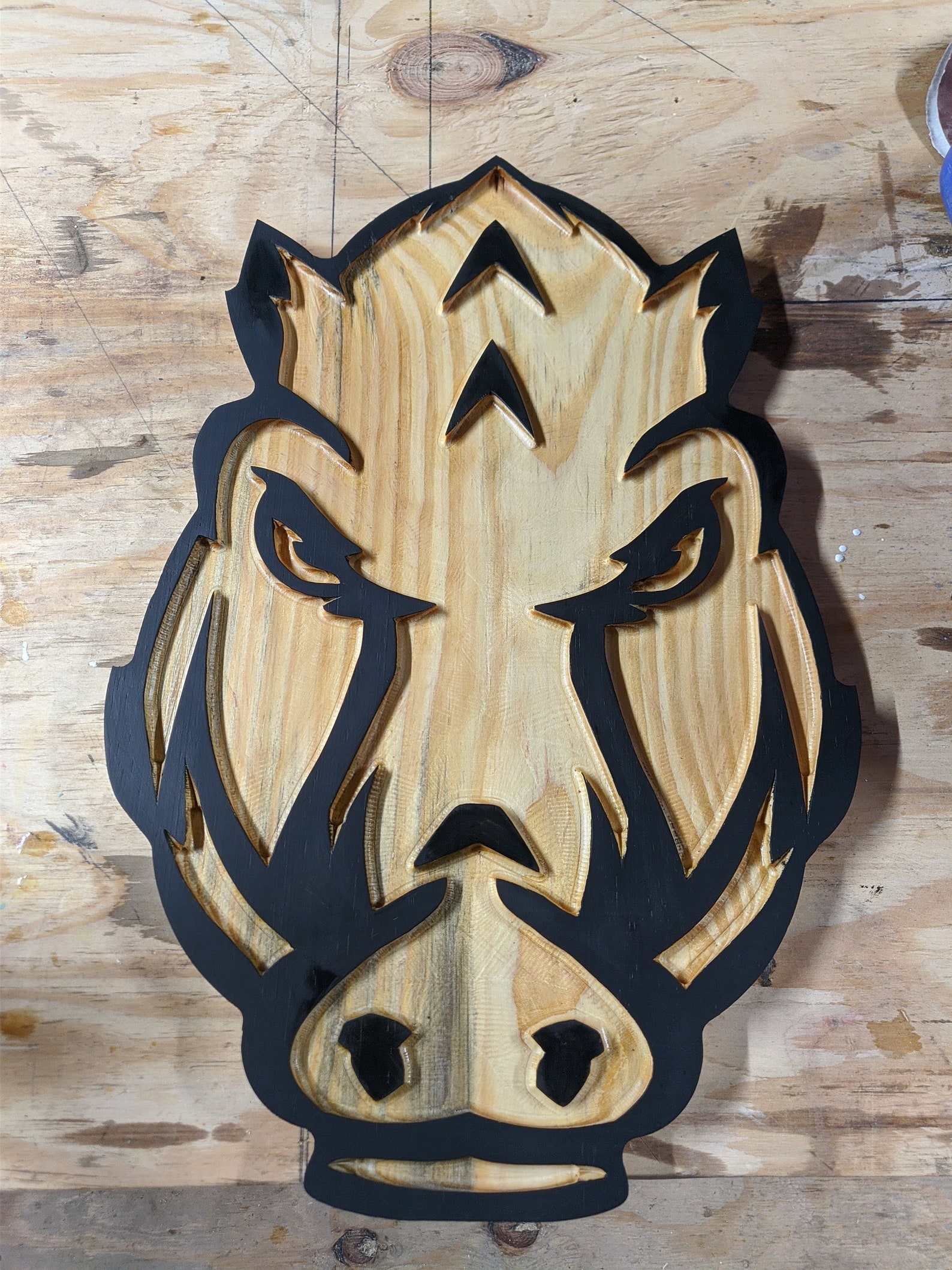 Epoxy resin filled wooden sign Etsy