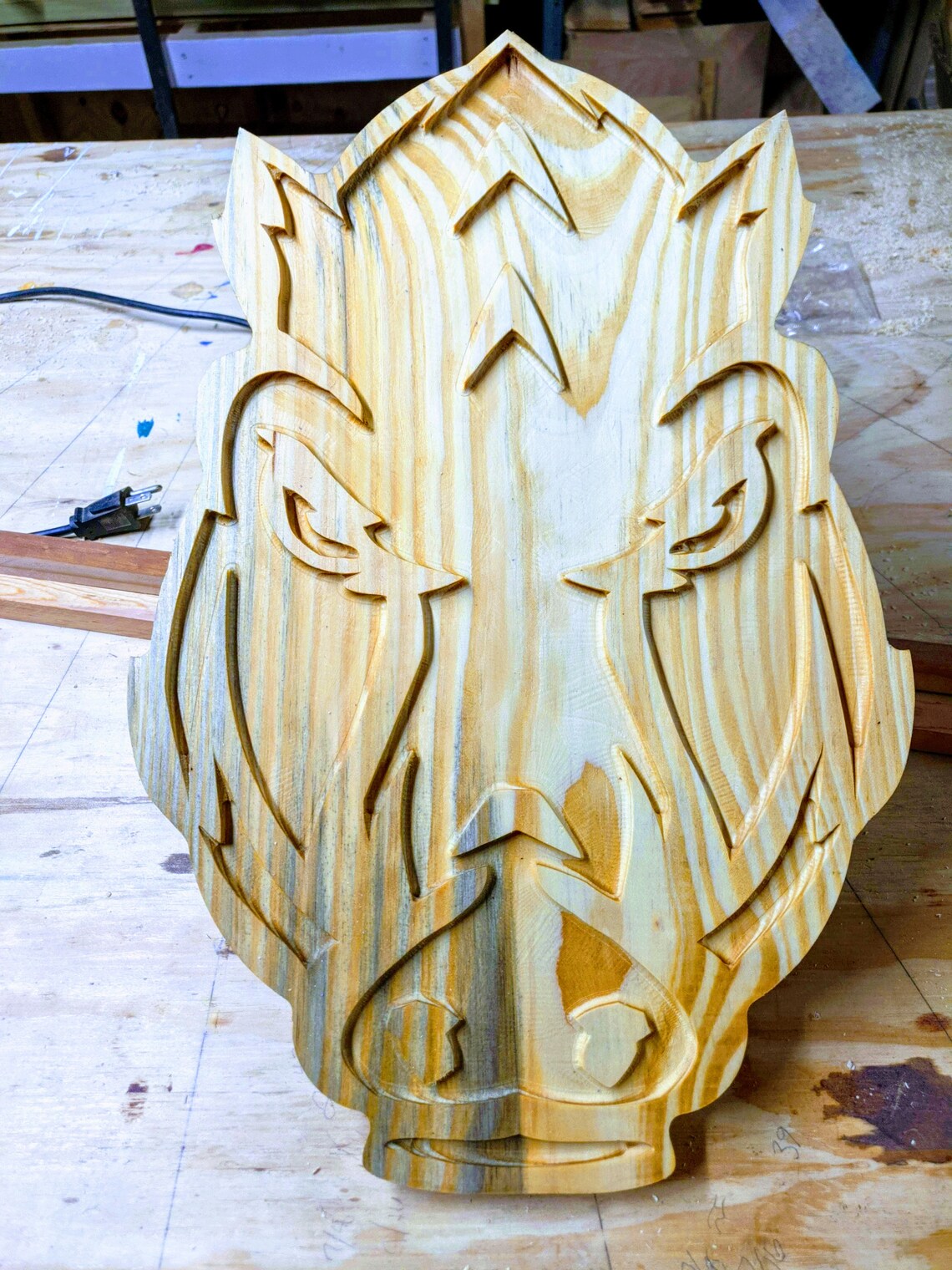 Epoxy resin filled wooden sign Etsy