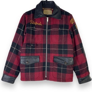 Rare Vintage Avirex Flight Garment Leather Jacket