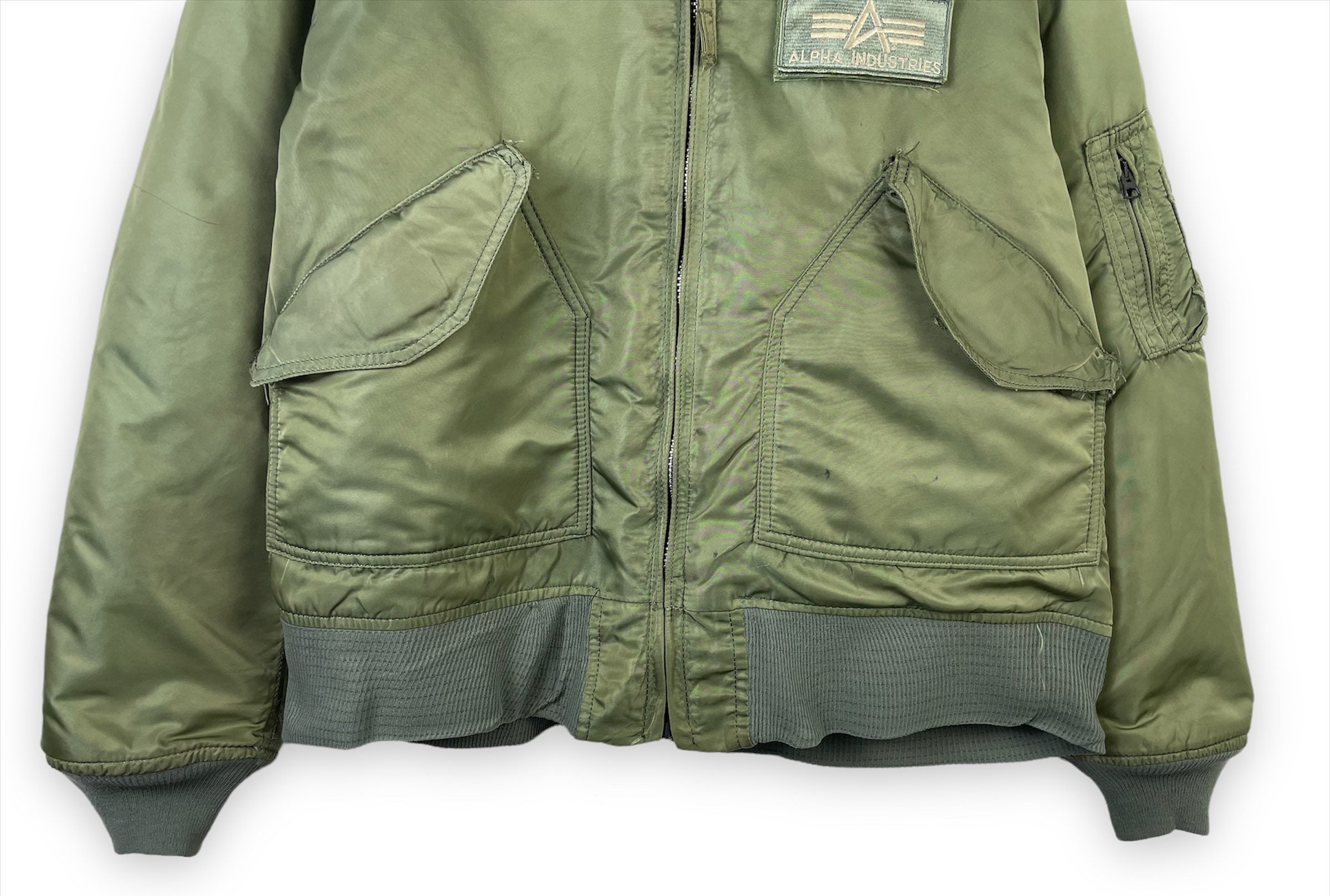 Alpha Industries Bomber Jacket Flyer CWU - 45/P Jacket - Etsy