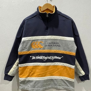 Vintage Canterbury Of New Zealand Embrodery Logo Sweatshirt