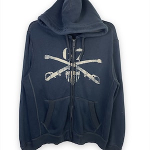 Rare Vintage Polo Jeans Company Nice Design Hoodie