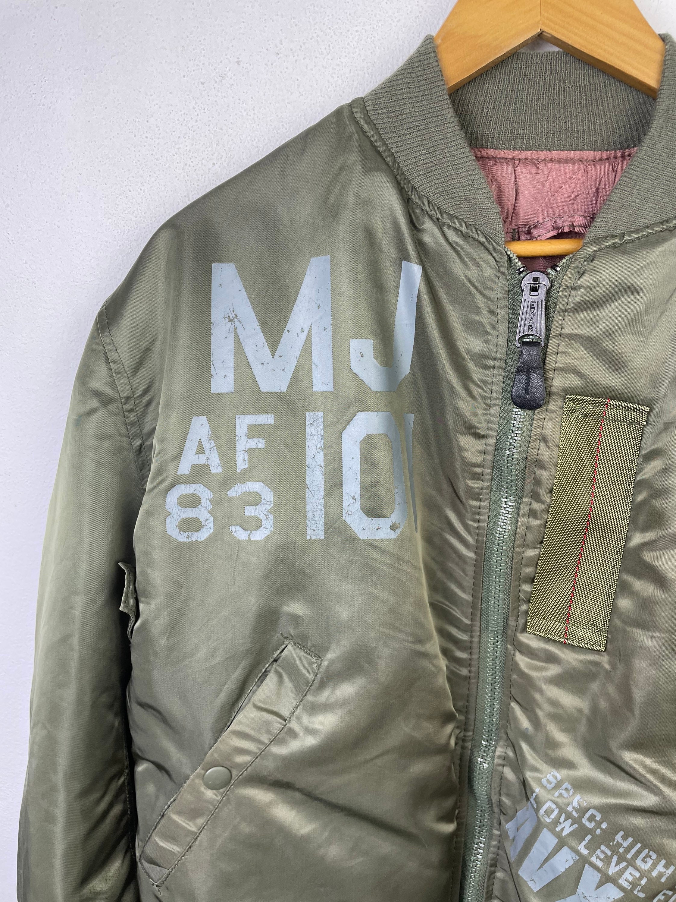 Rare Vintage Avirex MA-1 Reversible Jacket - Etsy Hong Kong