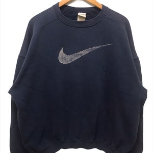 Rare Vintage 90's Nike Swoosh Big Logo Sweatshirt