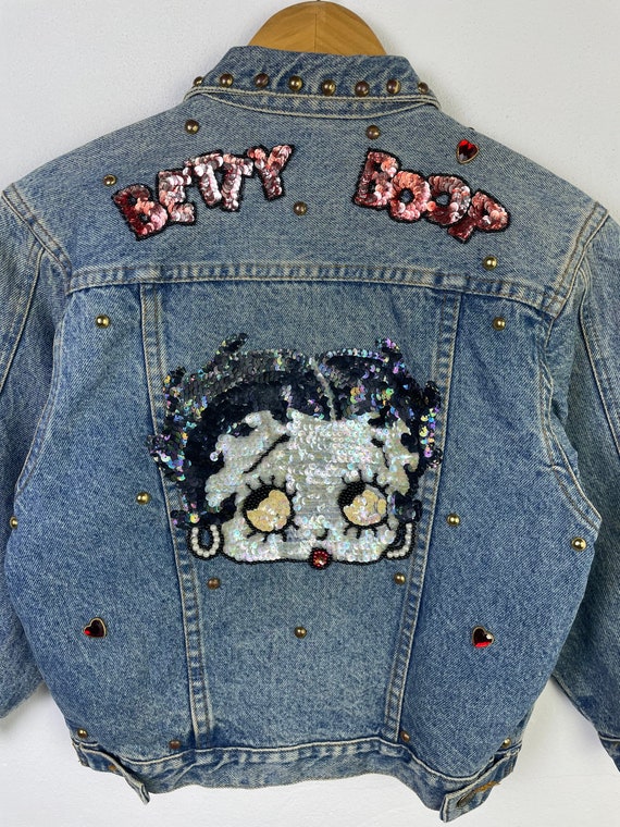 Betty Boop Denim Jeans Jacket 