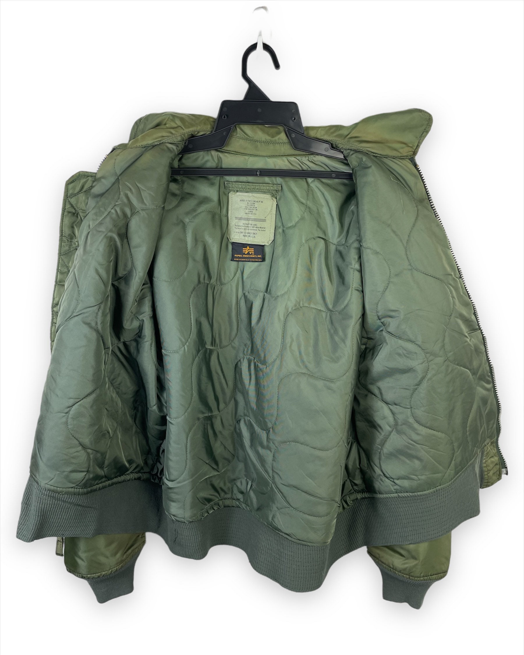 【k8831】Ryo4306　USA古着アルファインダストリーズCWU-4 Alpha Industries アルファ インダストリーズ ALPHA CWU-45/P