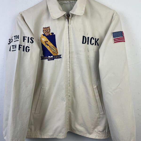Rare Vintage Buzz Rickson Air Combat Reversible Jacket