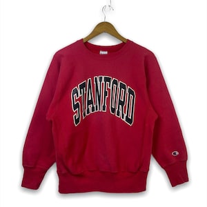 Rare Vintage 90&#39;s Champion Reverse Weave STANFORD Sweatshirt