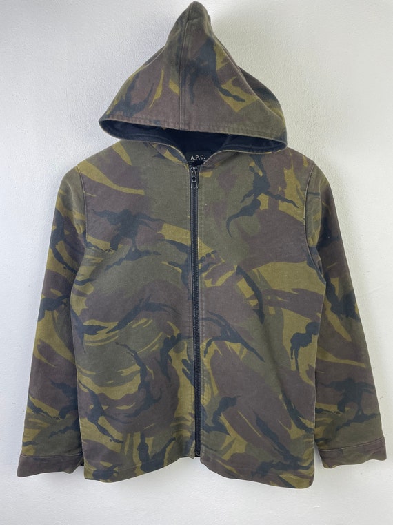 ジャケット・アウター 00s A.P.C. cotton flannel hoodie jacket 00s A.P.C. cotton flannel hoodie jacket - メルカリ