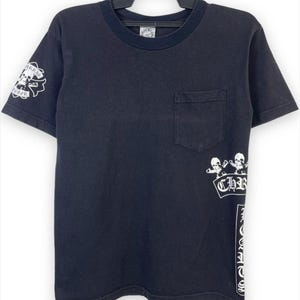 トップス JOE FOTI BY CHROME HEARTS PEPE SKULL TEE Chrome Hearts Chrome Hearts Joe Foti Skull Pepe Dagger Logo