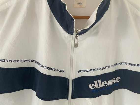 Rare Vintage Ellesse Big Logo Jacket - Gem