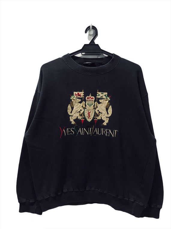 Rare Vintage 90's YVES SAINT LAURENT Big Logo& Spe