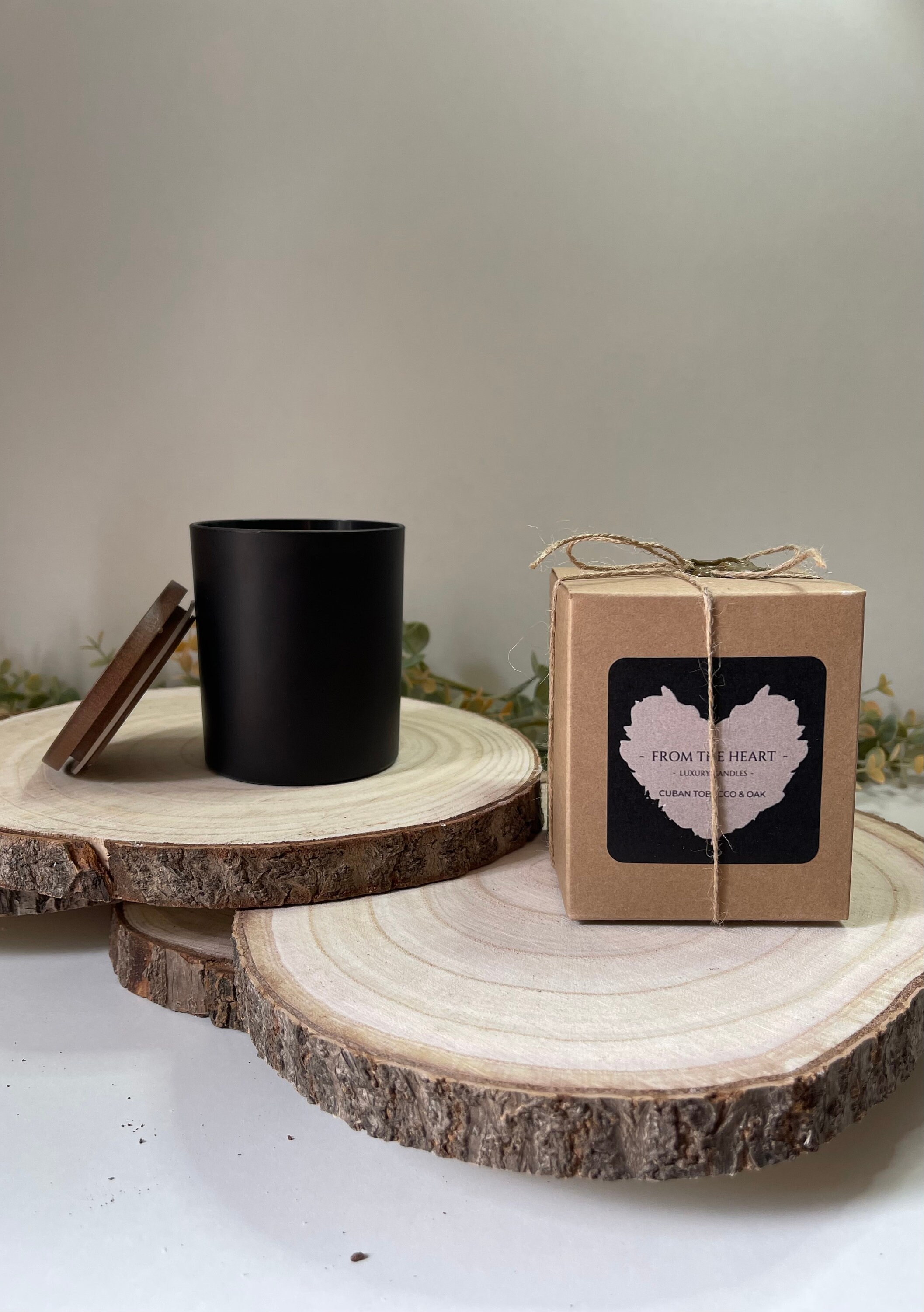 cuban linen and tobacco candle Cuban Tobacco & Oak, Soy Wax Scented Candle