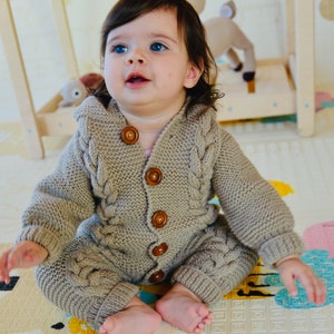 Abrigos para bebes tejidos sales