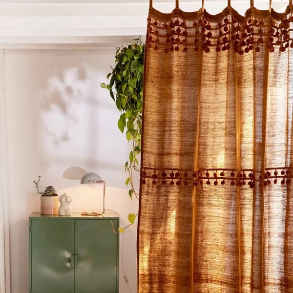 Boho Curtains Etsy