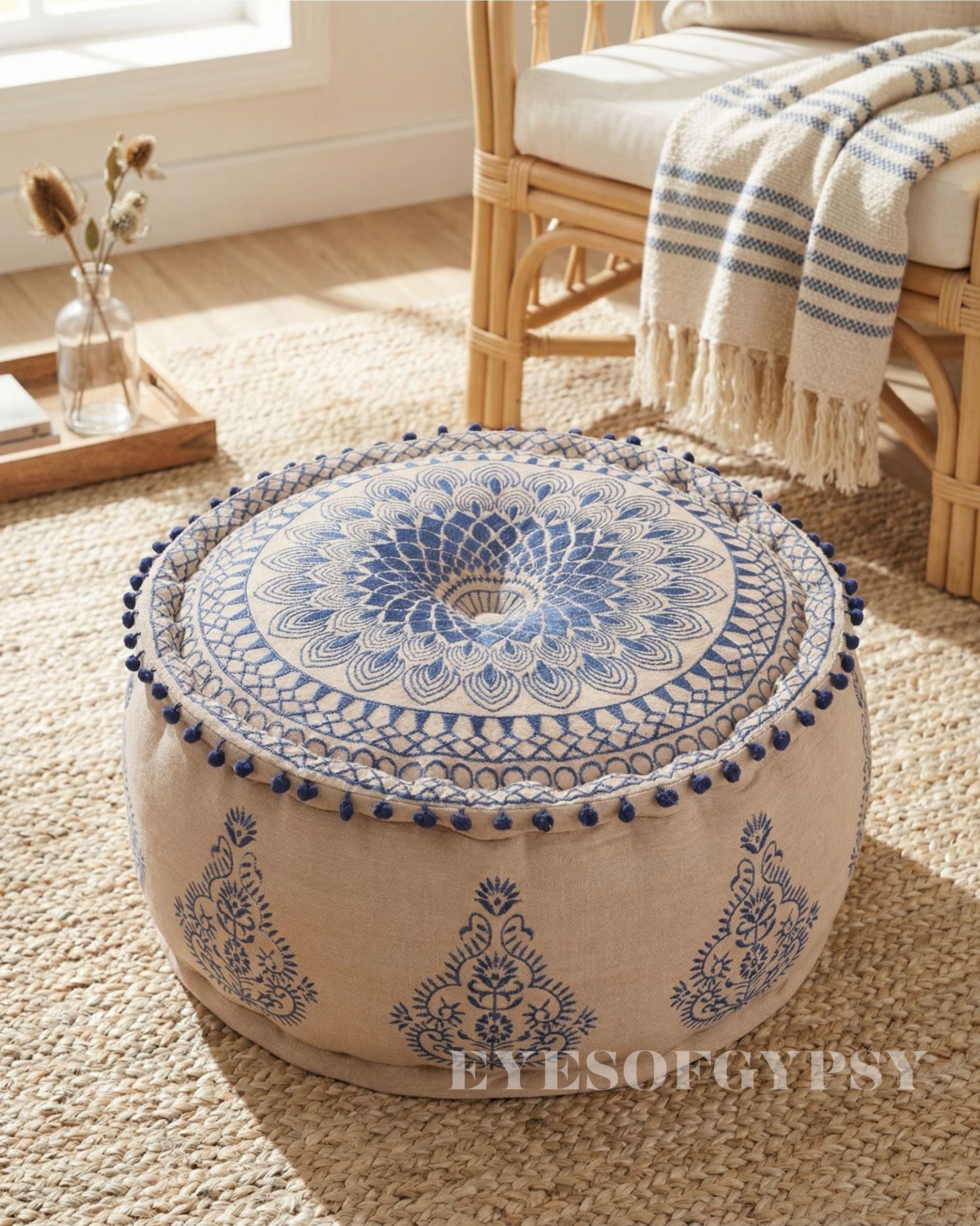 22 Inch Round Cushion - Etsy