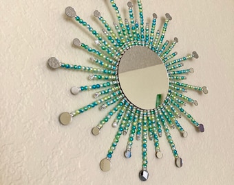 Pearl Sunburst Mirror