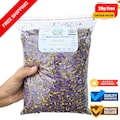 Blue Lotus Cut Flower | Pre-Ground Organic Water Lily Flowers | Premium Quality Ceylon Nymphaea caerulea 100% Pure Hand Picked Crushed Lotus product logo