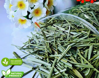 Lemongrass | Organic Dried Lemongrass Tea | Cymbopogon Citratus | Herbal Tea for Digestion & Relaxation | Natural Aromatic Herb Ceylon Spice
